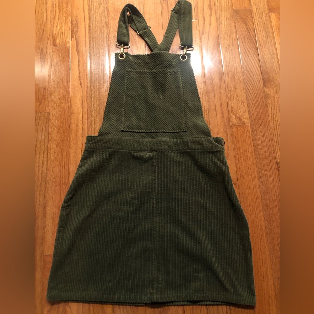 Corduroy Jumper Dress, Size Large, NWT